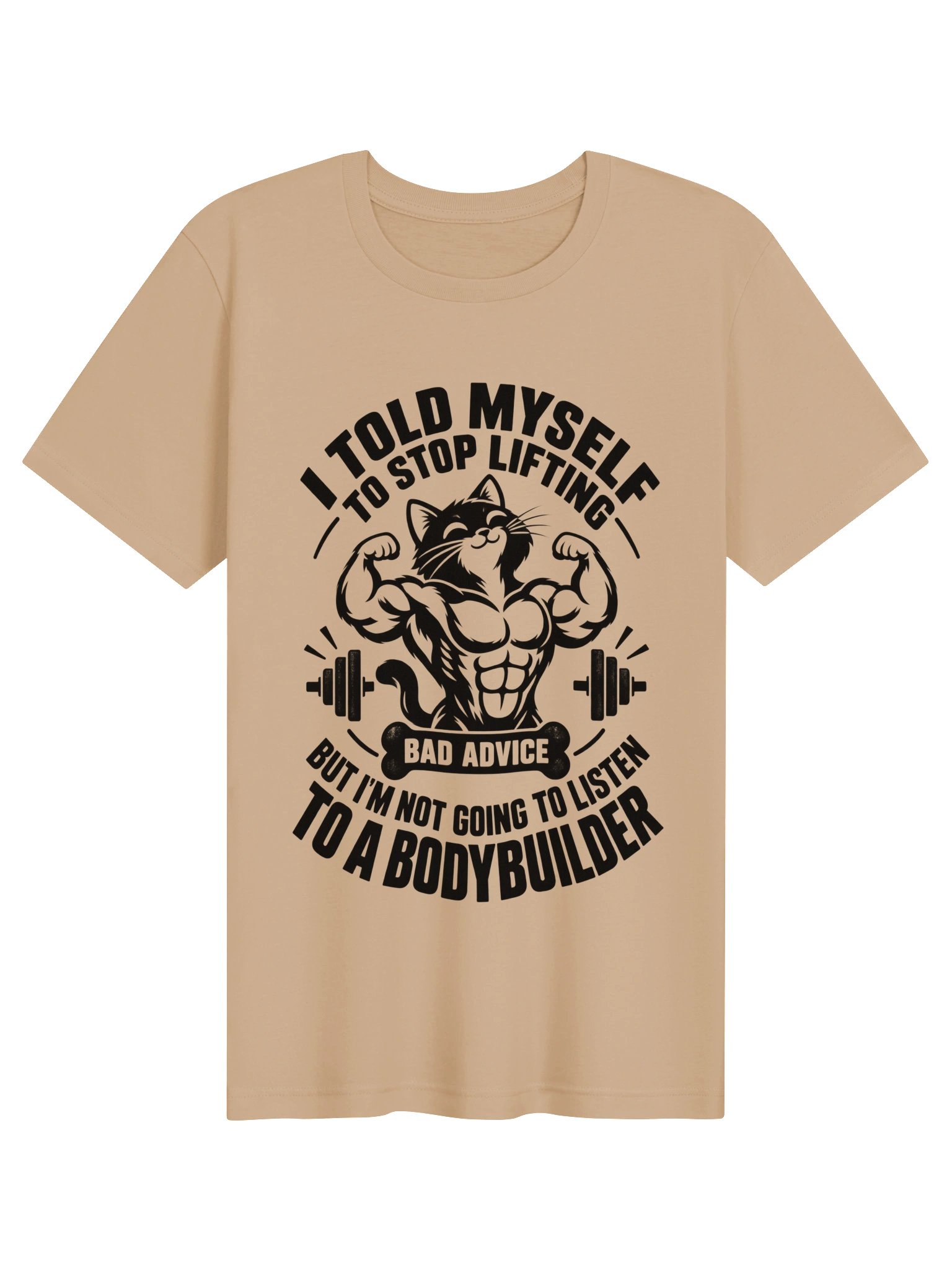 Gym Logic –To Stop Lifting Funny T-Shirt (Black Ink) product image (47)