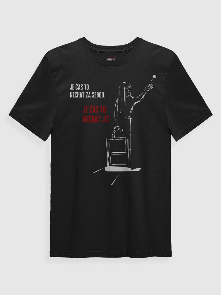 Je čas to nechat jít Black T-shirt product image (1)