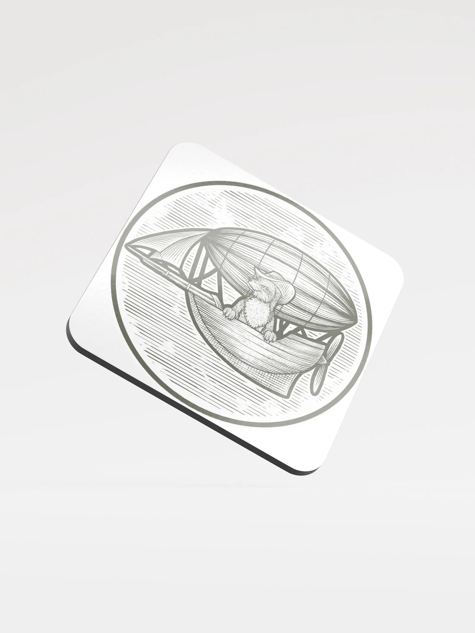 Vintage Airship Coaster product image (1)