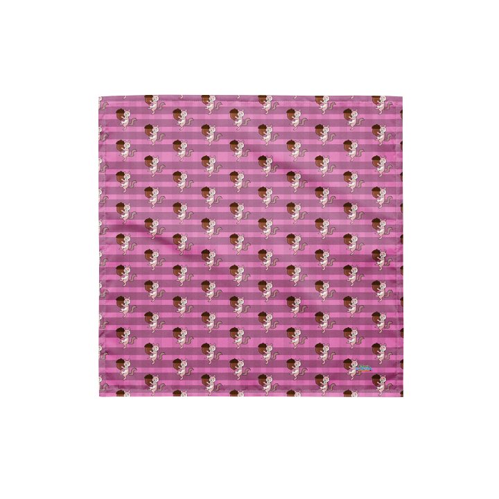 "Cheerful Chipmunk" Pattern - Bandana product image (1)