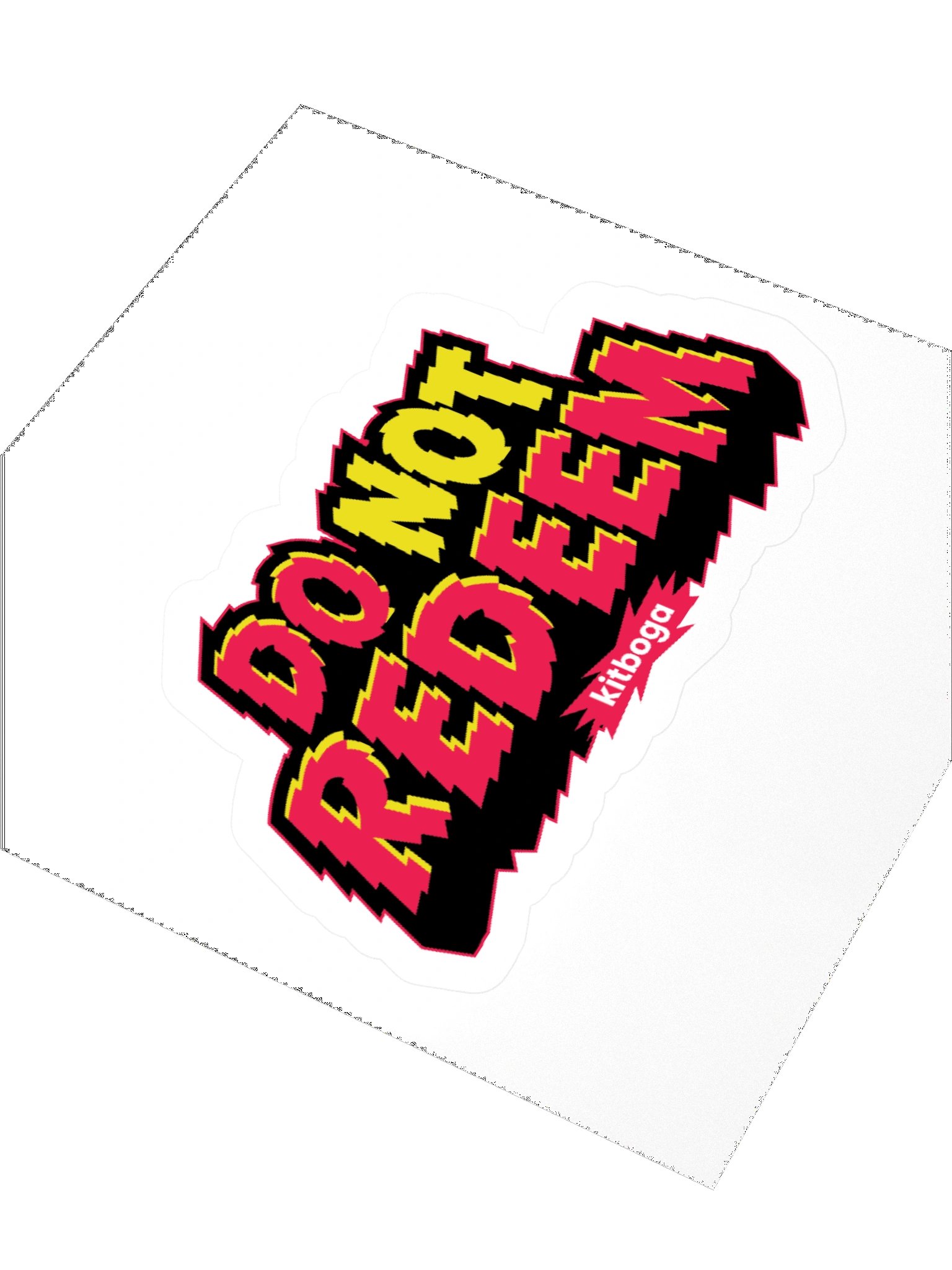 Do Not Redeem Stickers product image (3)