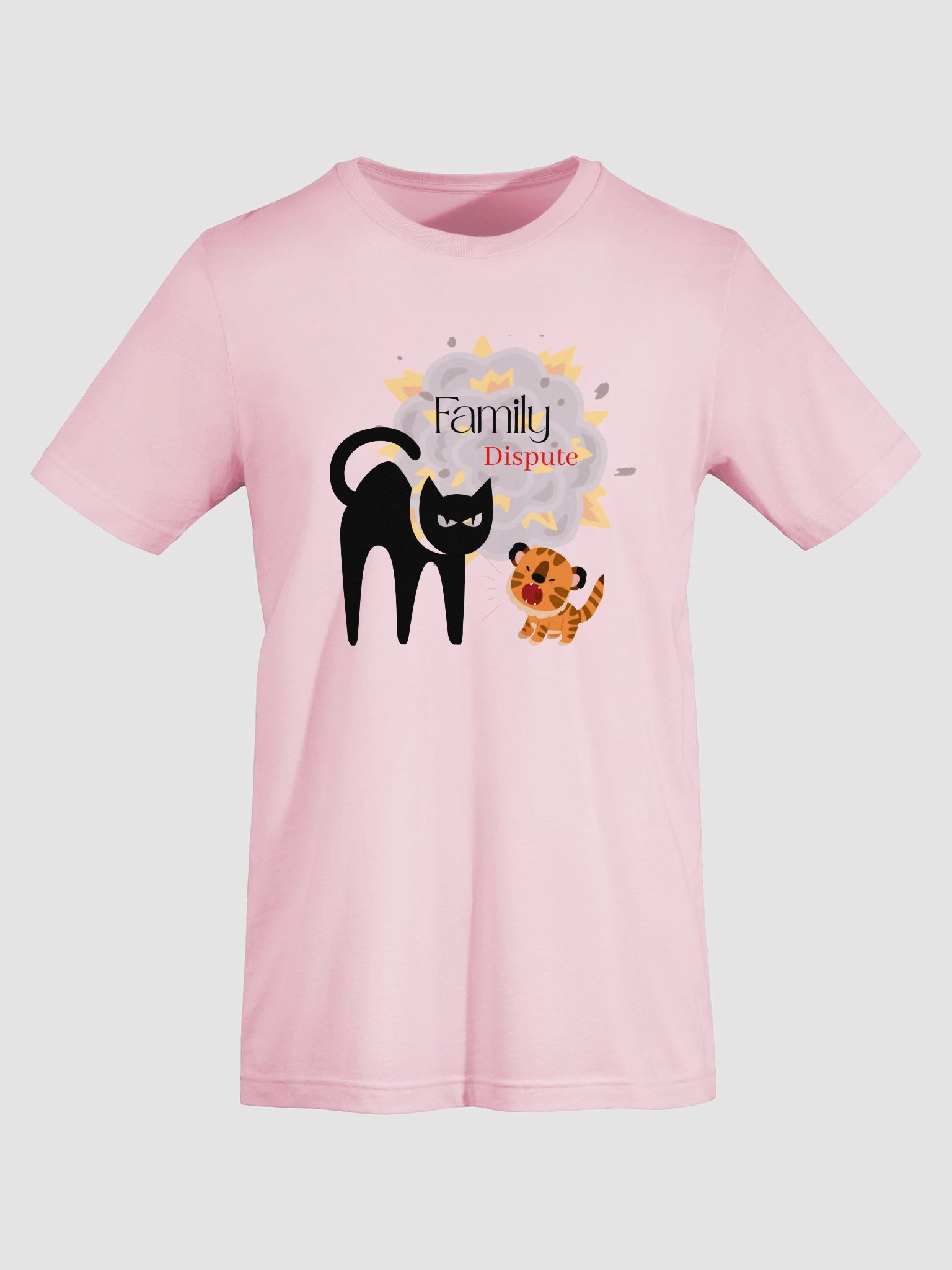 Family Dispute Cartoon T-Shirt product image (7)