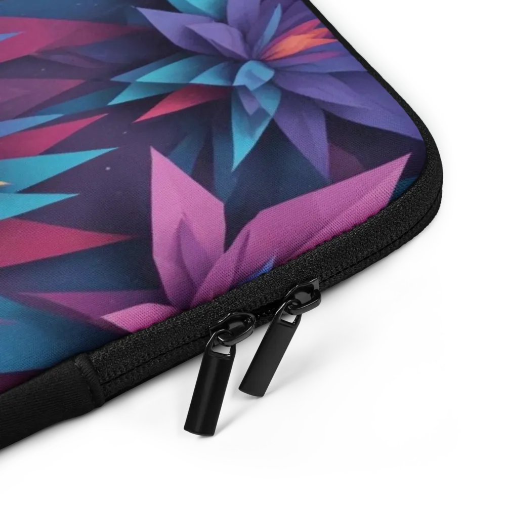 Floral Geometry Laptop Sleeve product image (5)