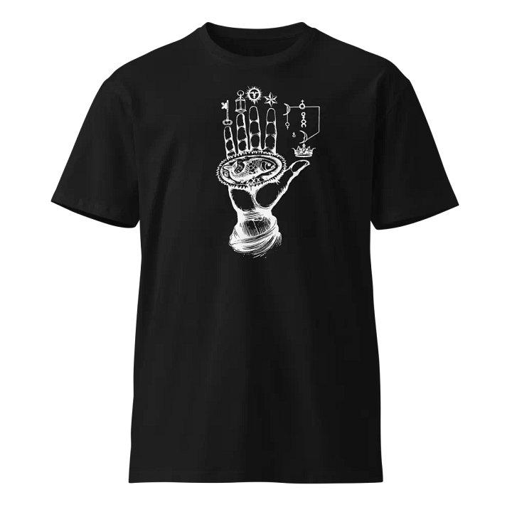 [Hand of Mysteries 3 - White] Unisex Tee product image (1)