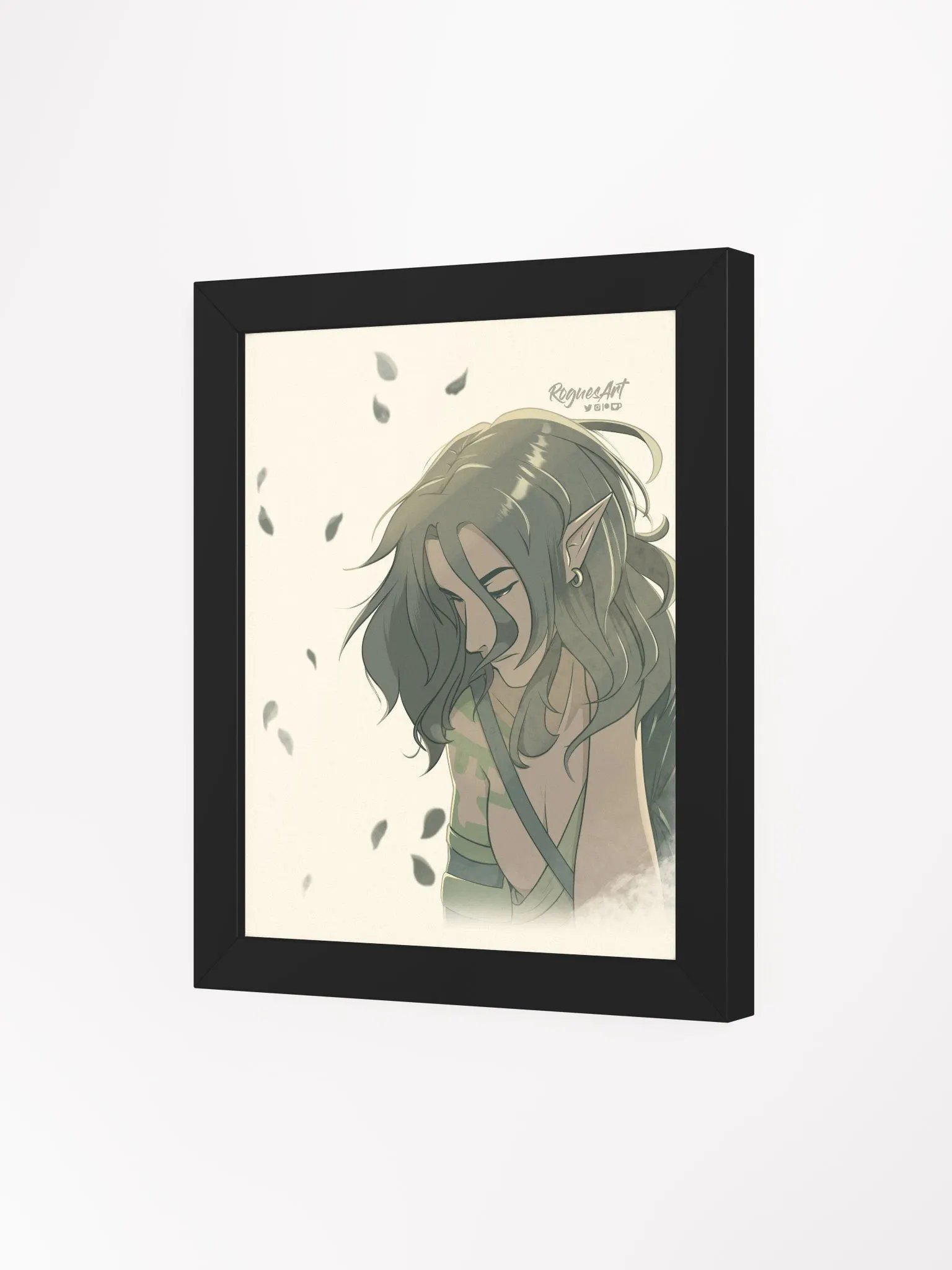 Pensive Link (framed) product image (3)
