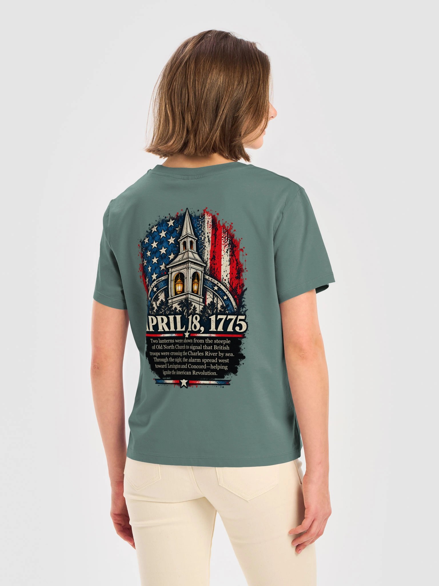 1775 Supply Company — April 18, 1775 — History Series — Women’s Tee product image (23)