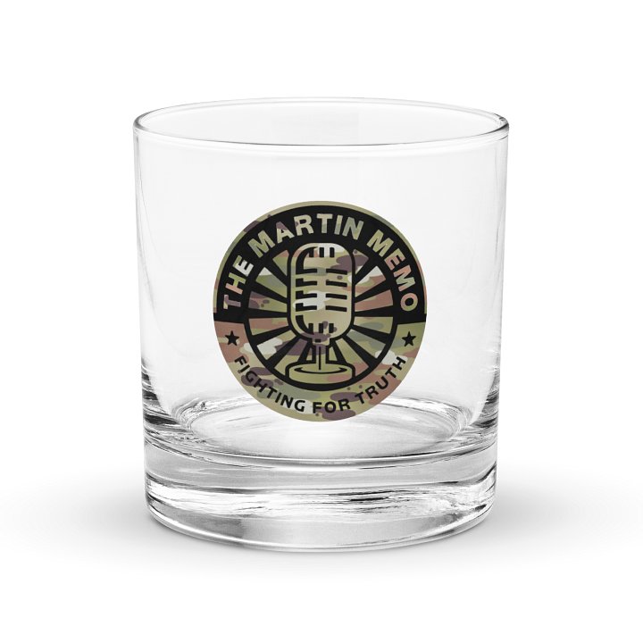 Military Rocks Glass product image (1)