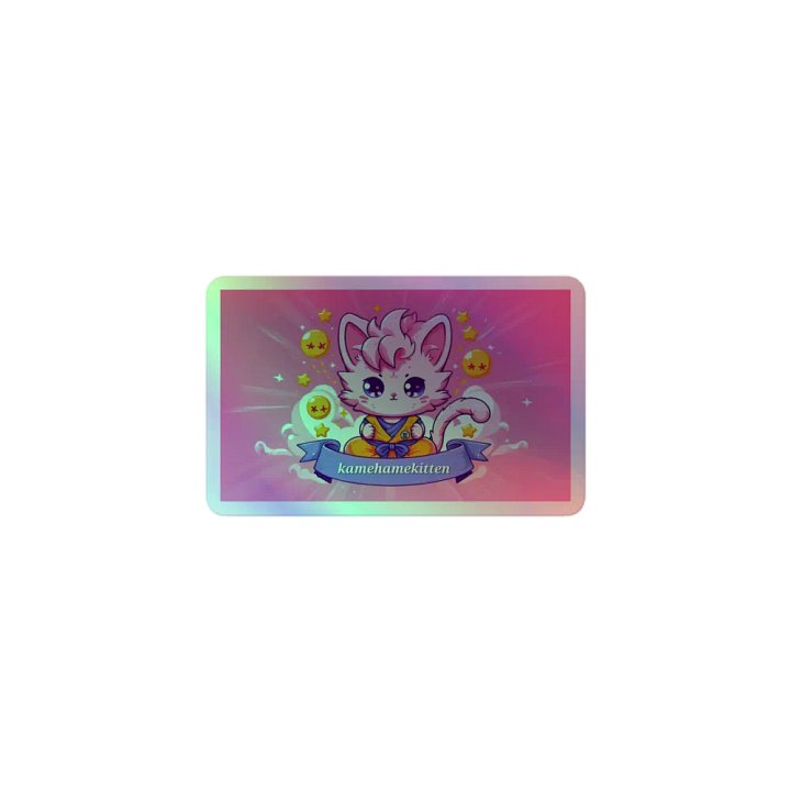 Kamehamekitten Sticker Sheet product image (1)