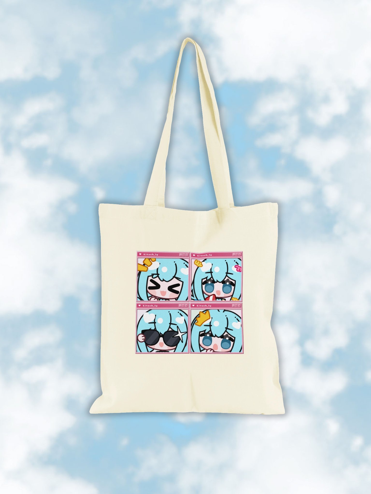 kitsch_ly Ctrl+Alt+Feelings (Totebag) product image (1)