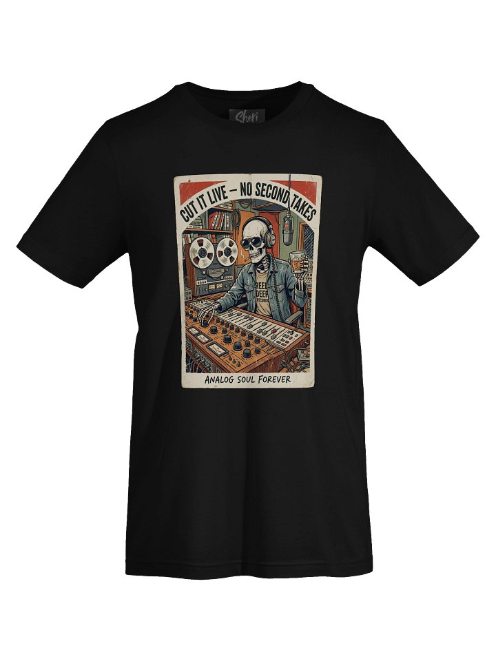 Cut It Live No Second Takes - V1 Tee product image (1)