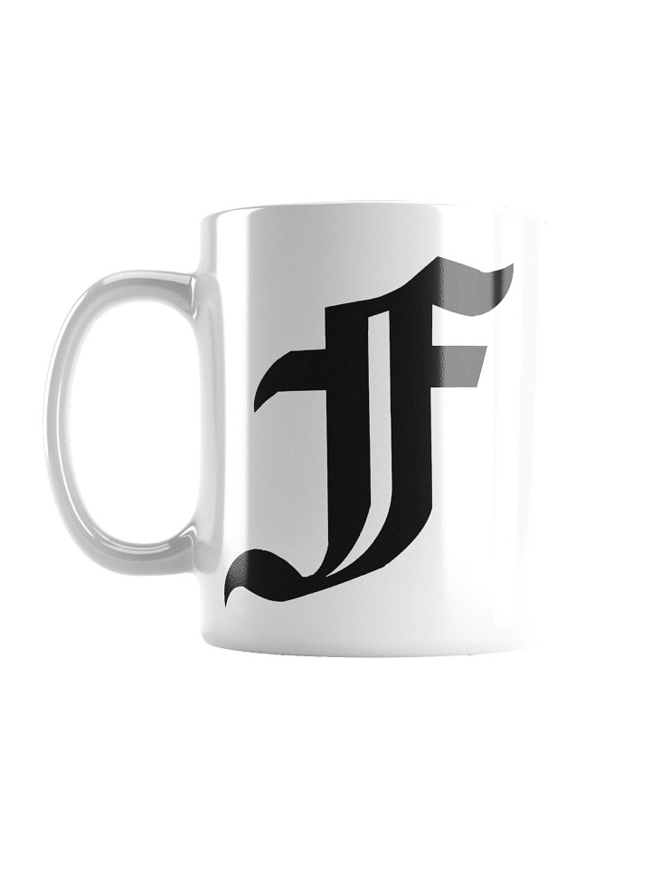 Fidiks's Black F Mug. product image (1)