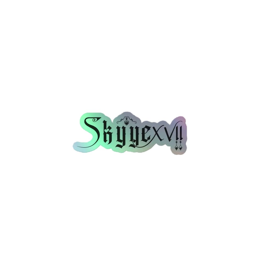 SkyyeXVII Sticker Holographic product image (1)