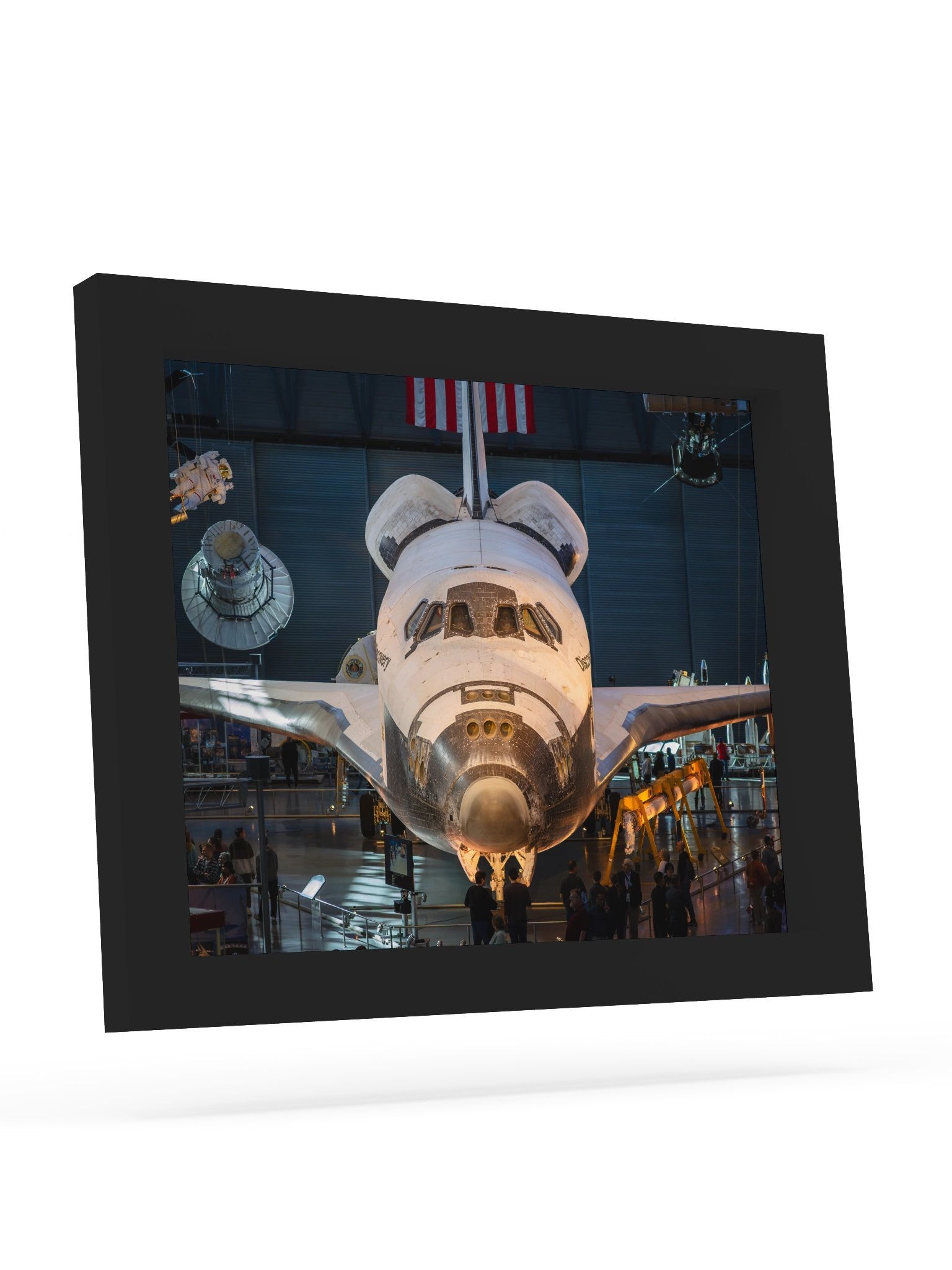 Beyond the Horizon – Space Shuttle Discovery Framed Matte Poster product image (4)