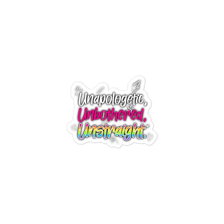 Unstraight Sticker product image (2)