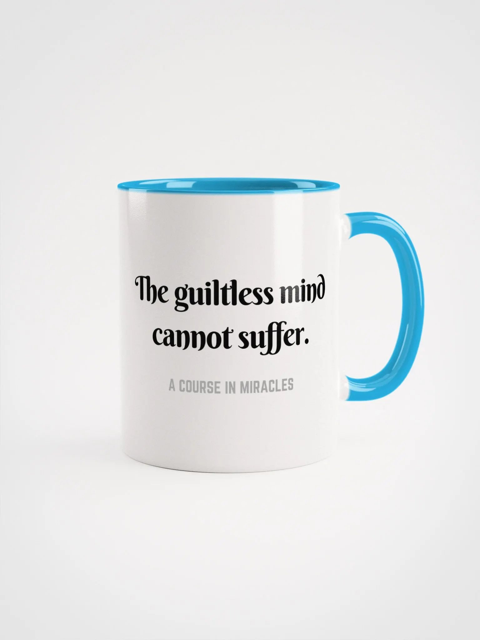 The guitless mind cannot suffer - ACIM Inspirational Mug product image (1)