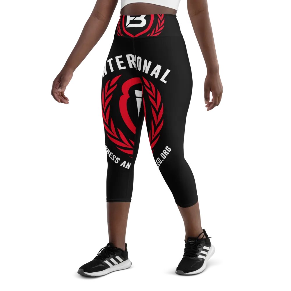 IFBNewsfeed.Org's All-Over Print Yoga Capri Leggings product image (5)