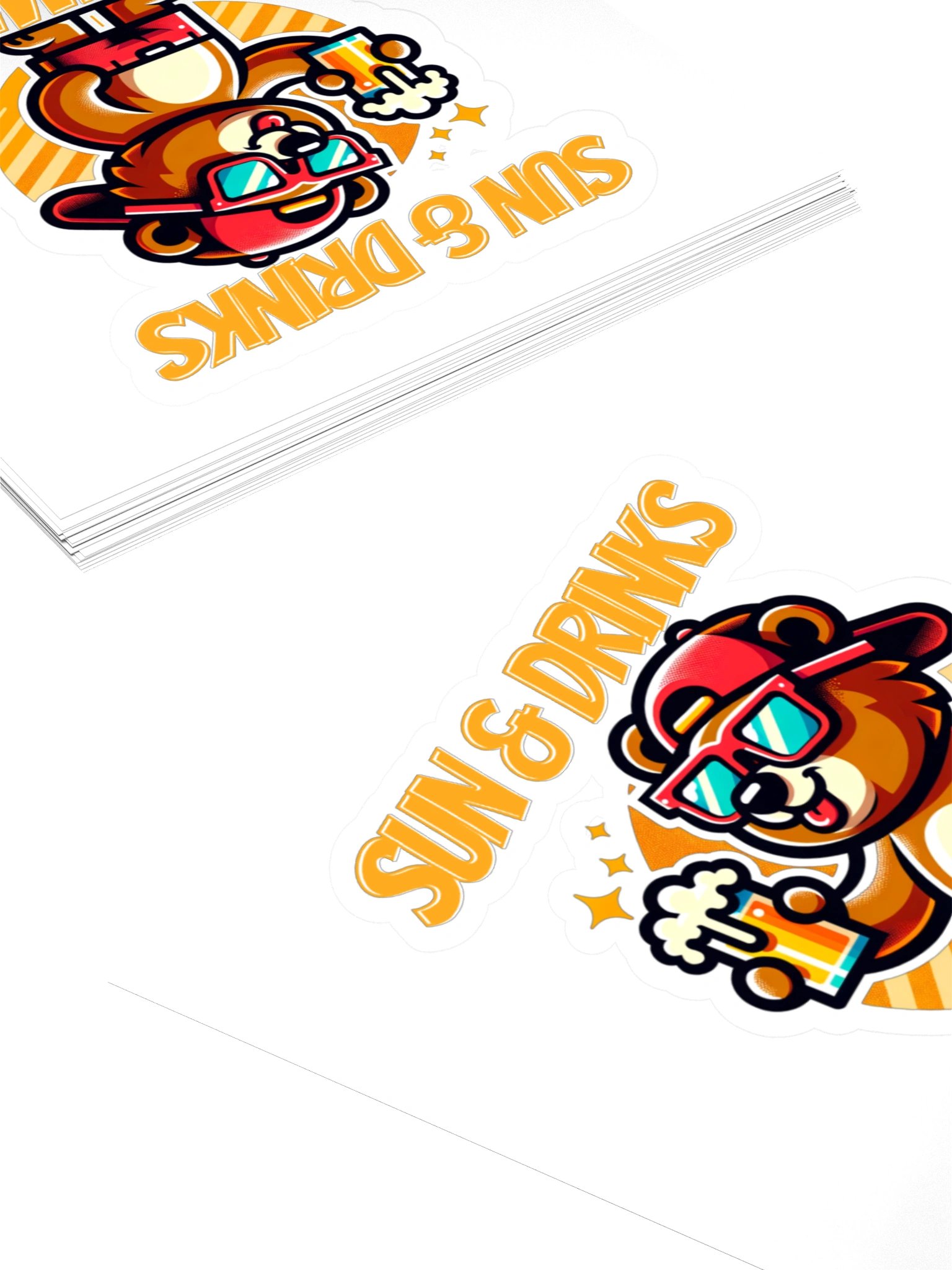 Summer Bear Vibes Sticker Pack product image (4)