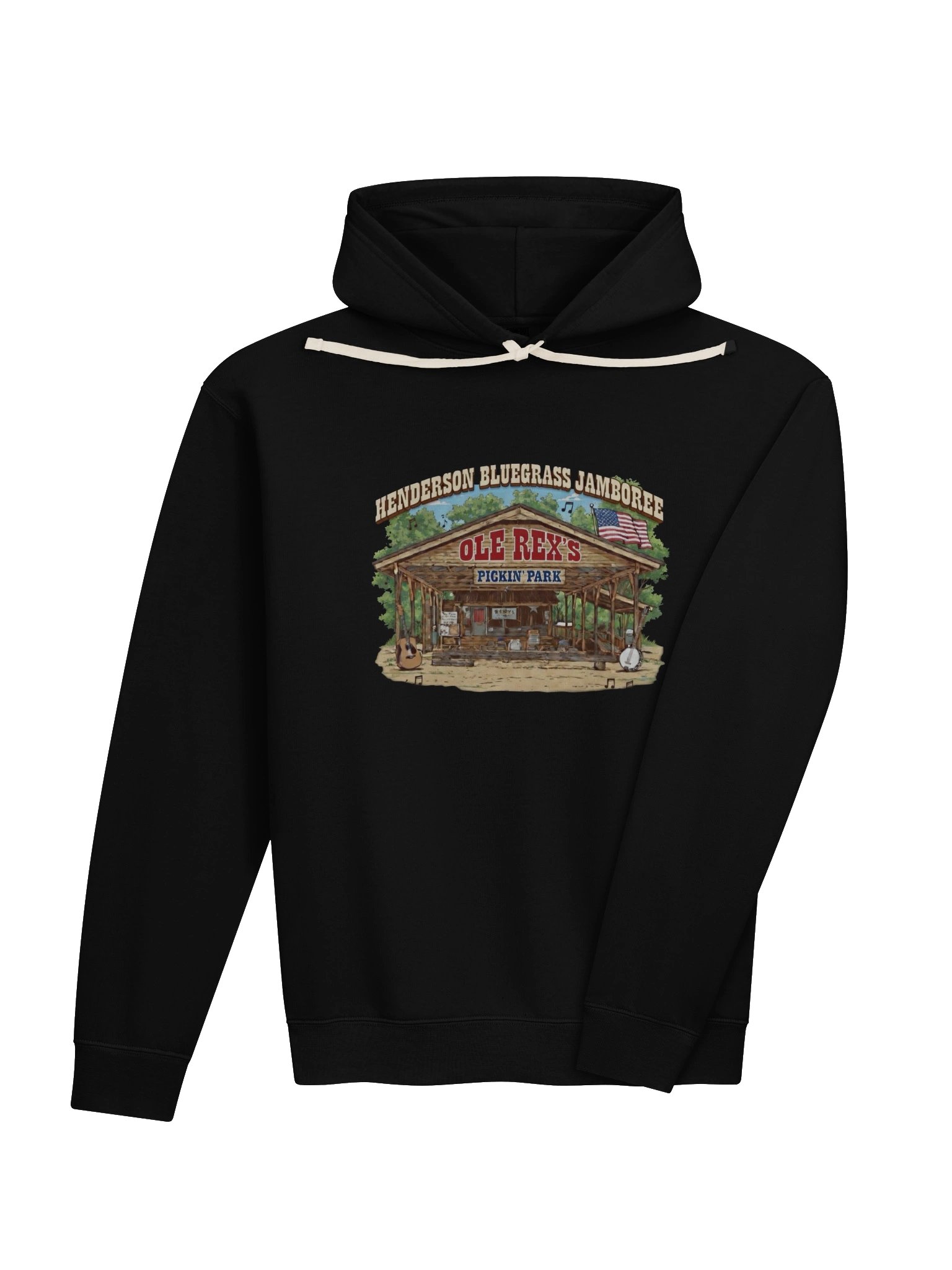 Official Ole Rex's Pickin Park Hoodie PREORDER NOW product image (4)