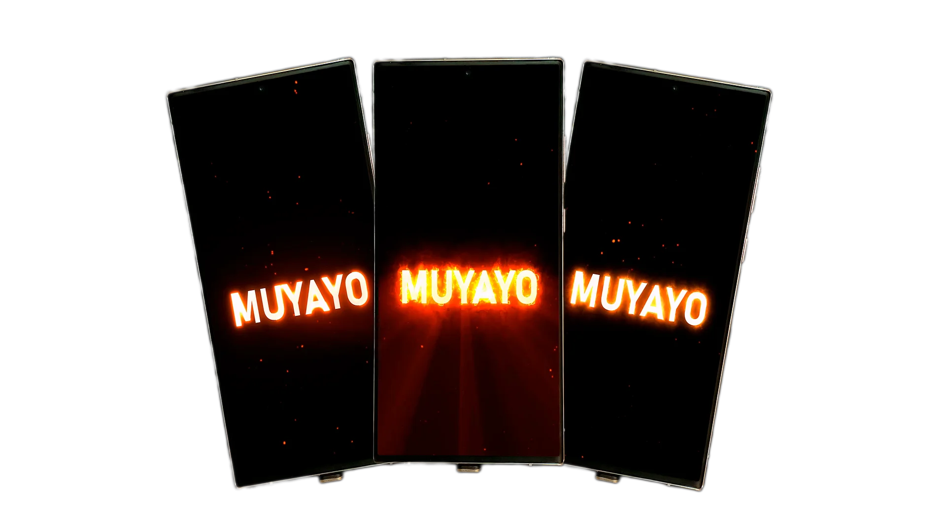Texto Personalizado Animado Fuego Neon product image (1)