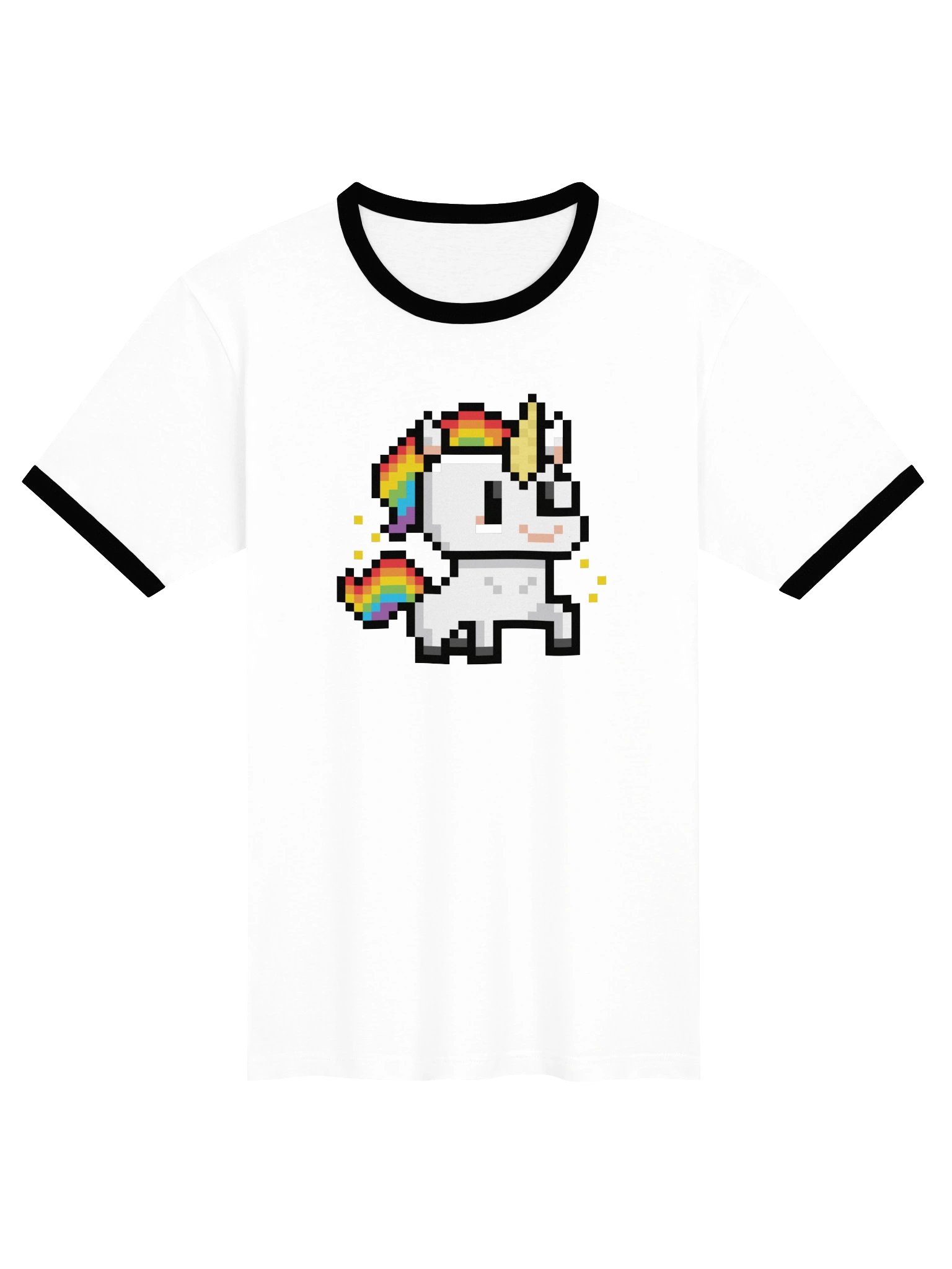 Stylish Unicorn Questie Ringer Tee - Unisex product image (1)