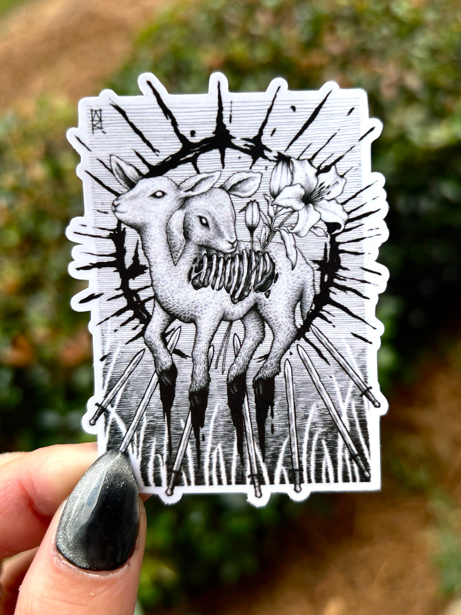Let Me Be Vinyl Sticker product image (1)