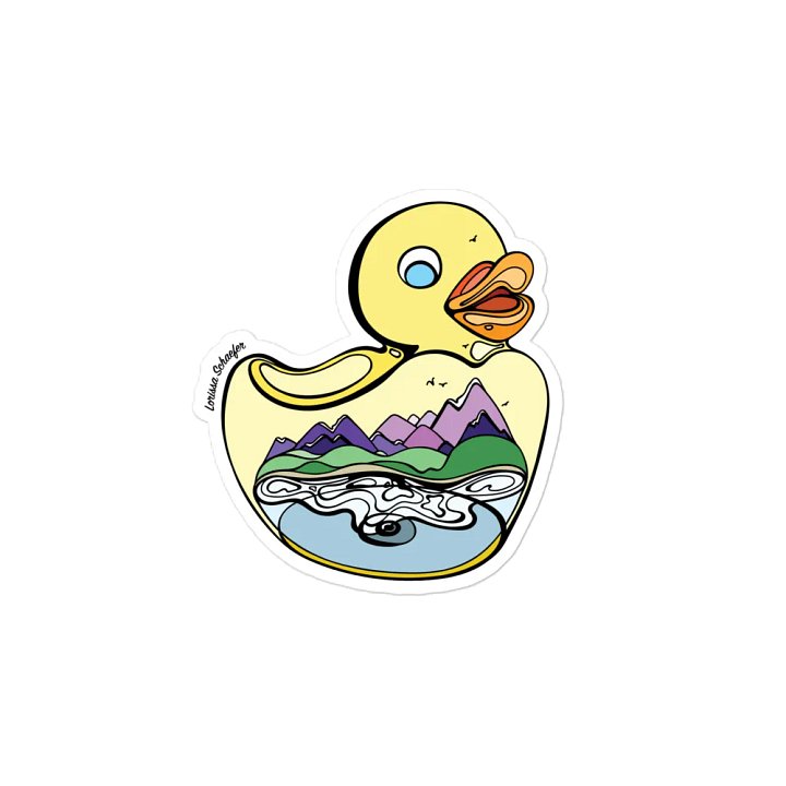 "Adventure Rubber Duck" Magnet product image (2)