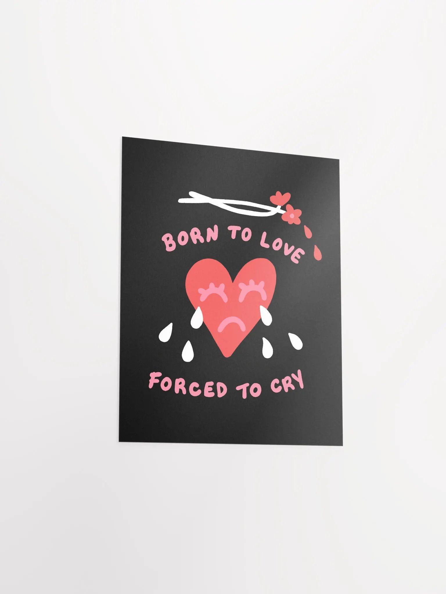 Born To Love Art Print product image (3)
