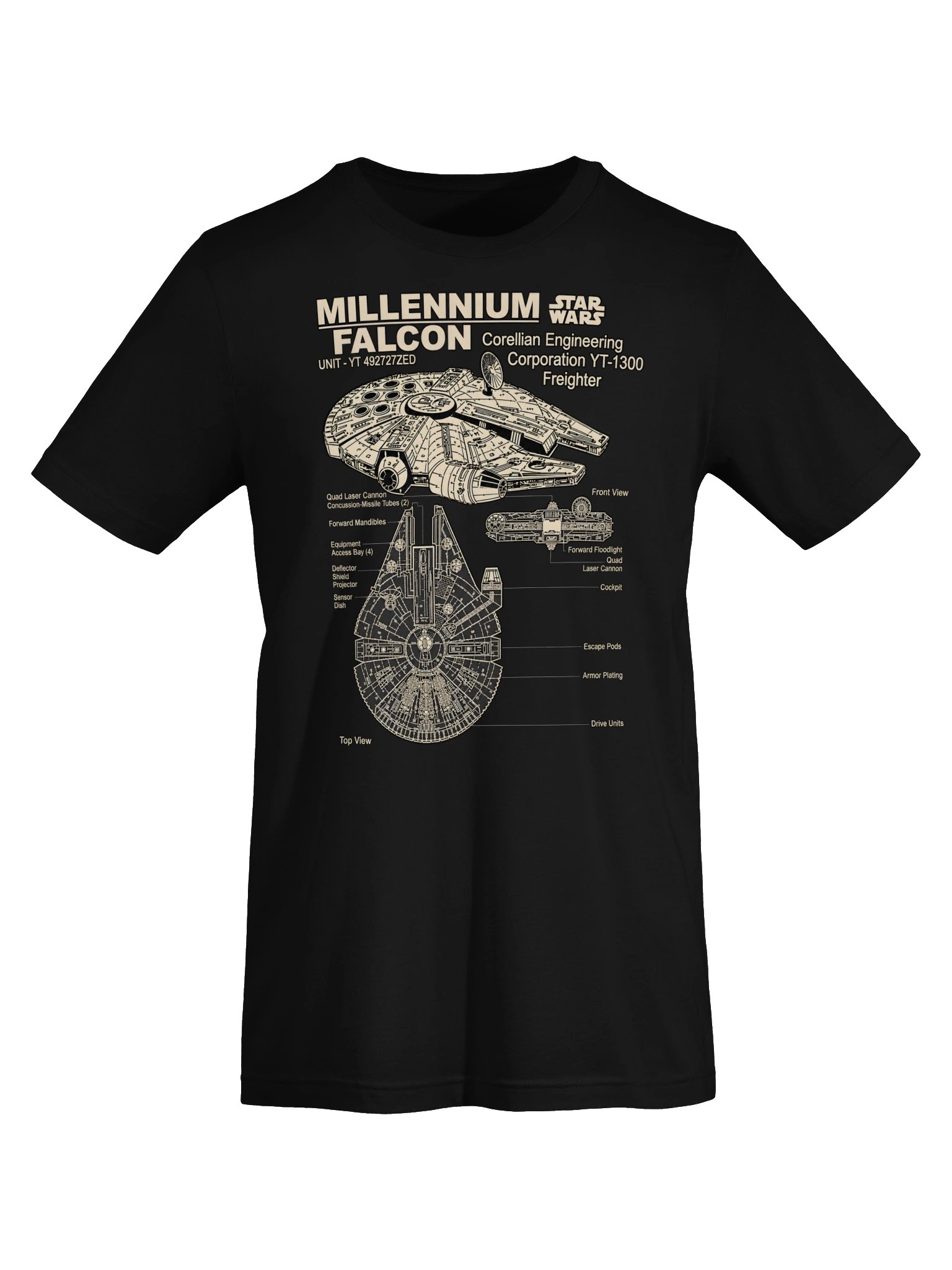 Millennium Falcon Technical Blueprint product image (41)
