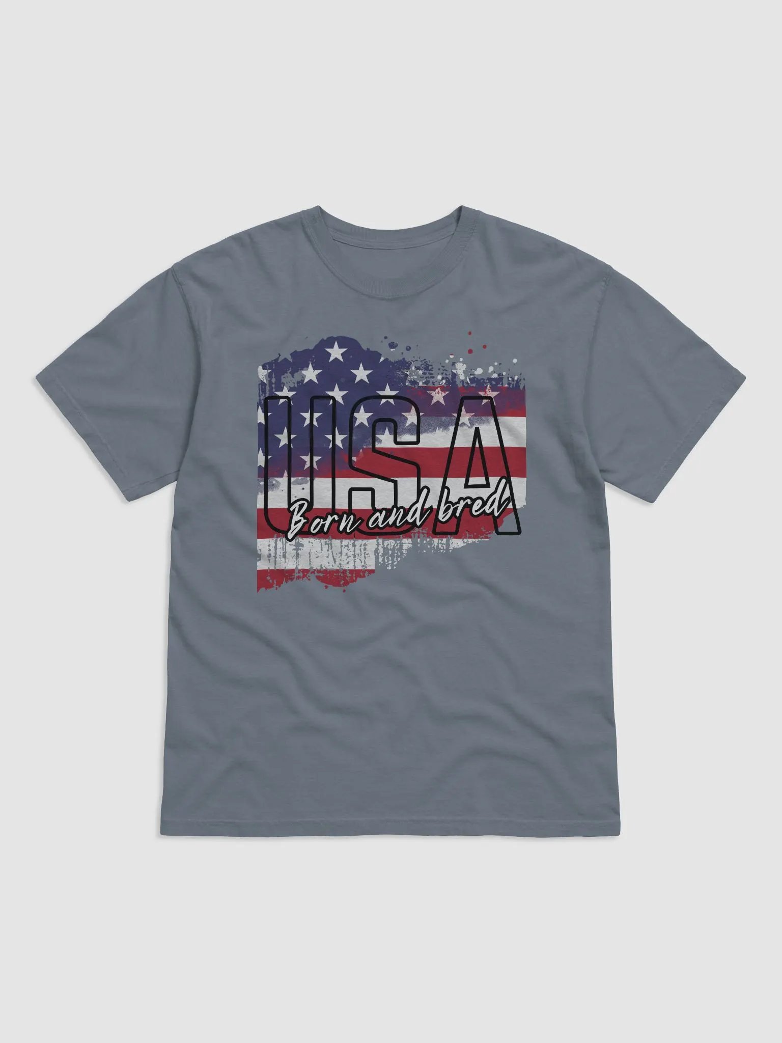USA Born and Bred T-Shirt product image (1)