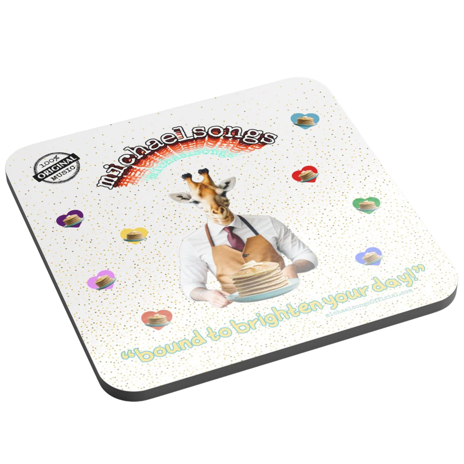 cork coaster w/pancake maestro product image (1)