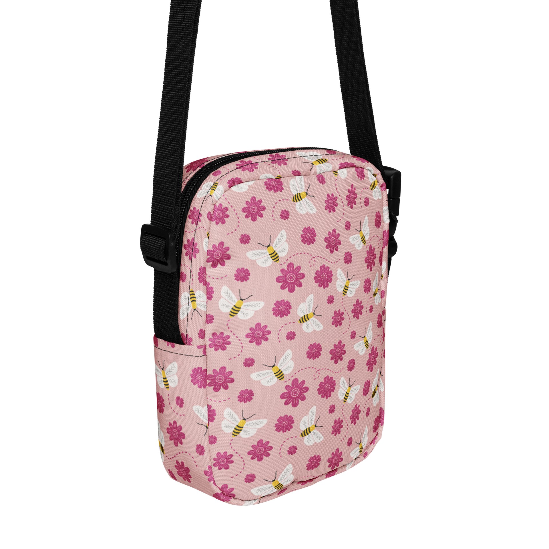 Little Pink Bees Crossbody Bag product image (3)