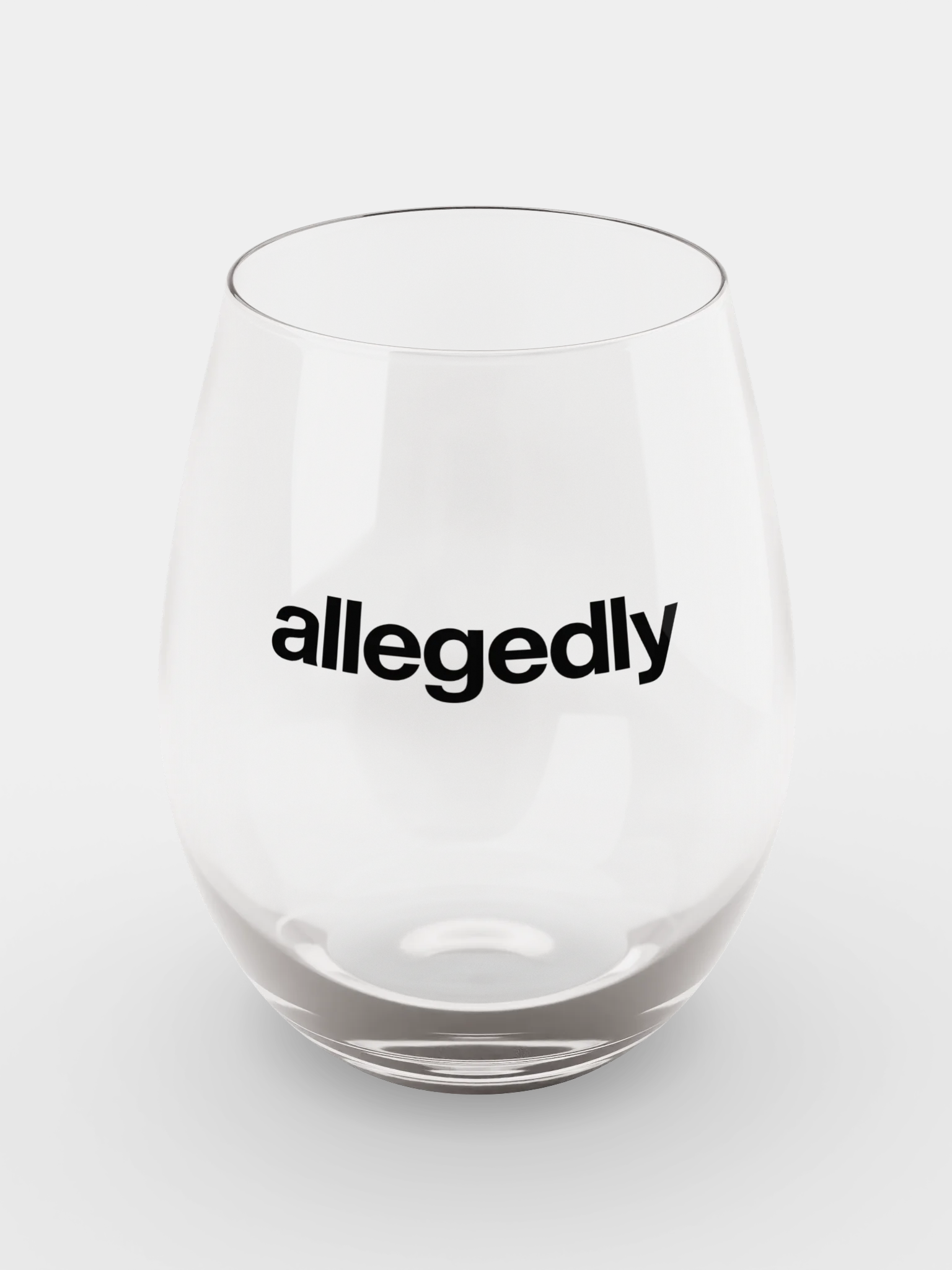 Allegedly Wine Glass product image (4)
