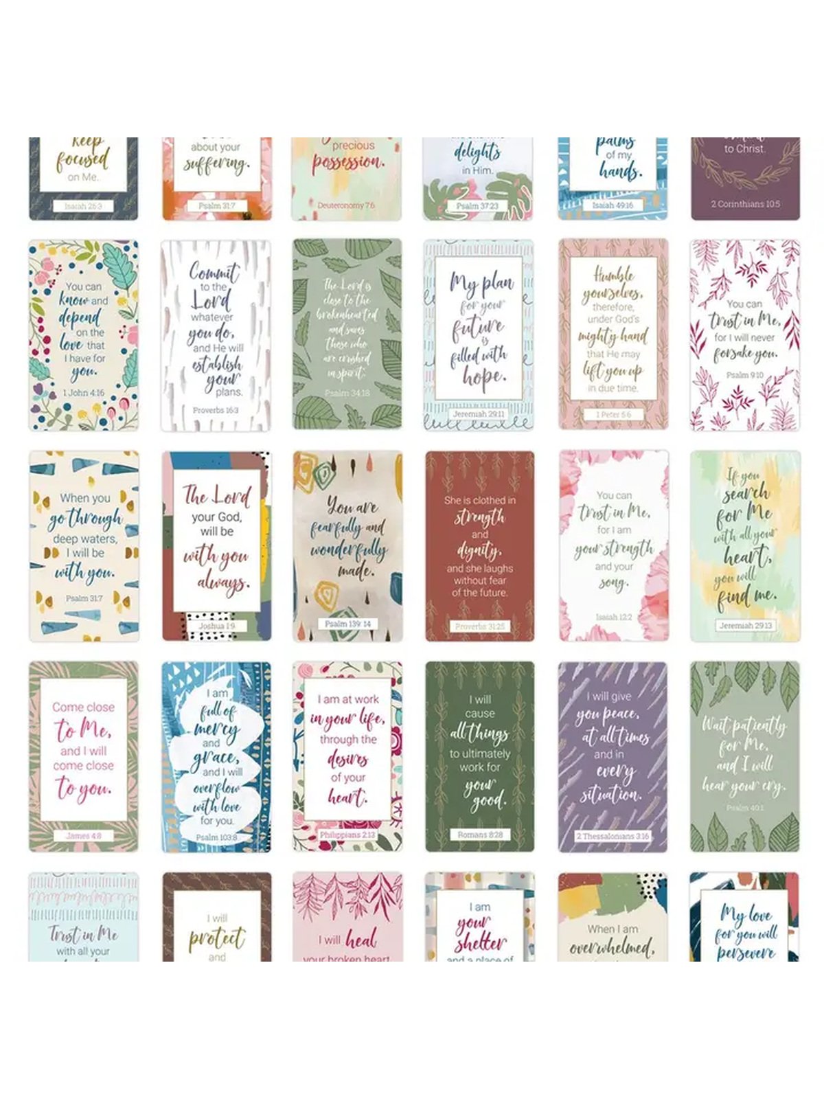 Prayer Cards Deck | 30 Scripture-Inspired Prayers & Encouragement Cards Gift Set product image (7)