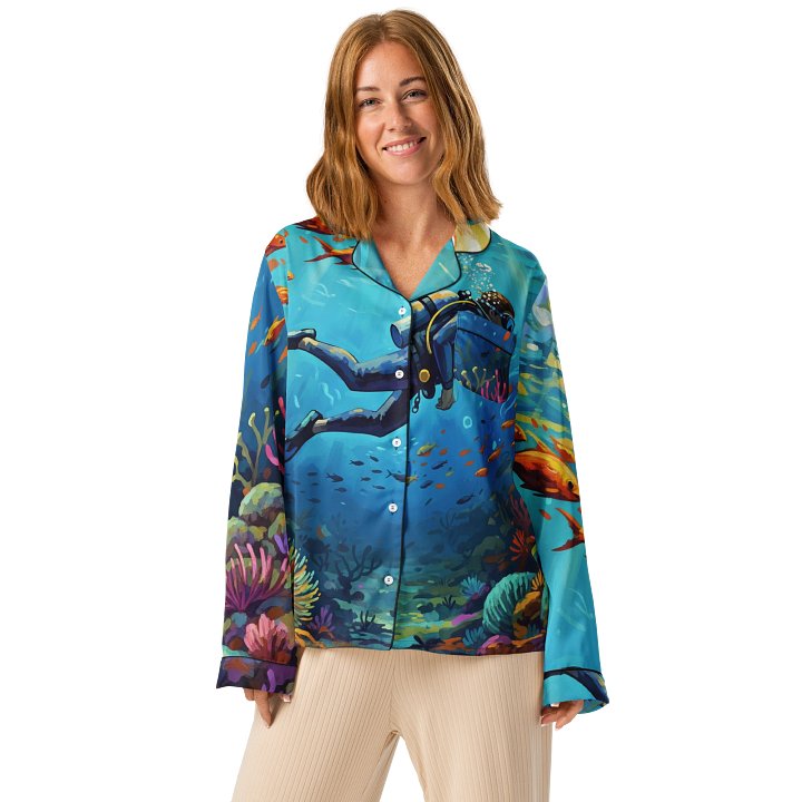 #300 - The Deep Dive Long-Sleeve Pajama Top product image (1)