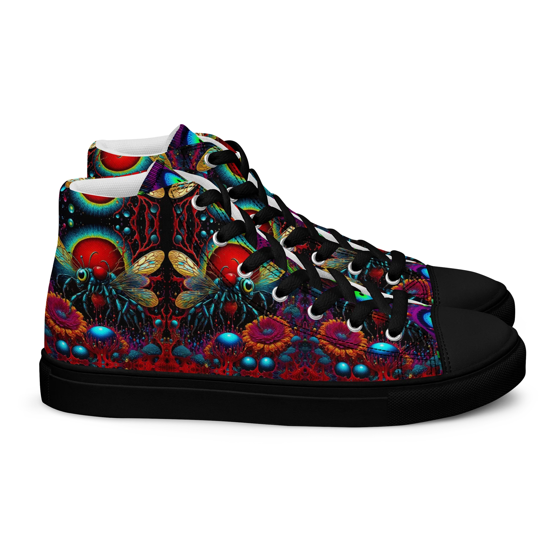 Women's Psychedelic Neon High Tops product image (2)