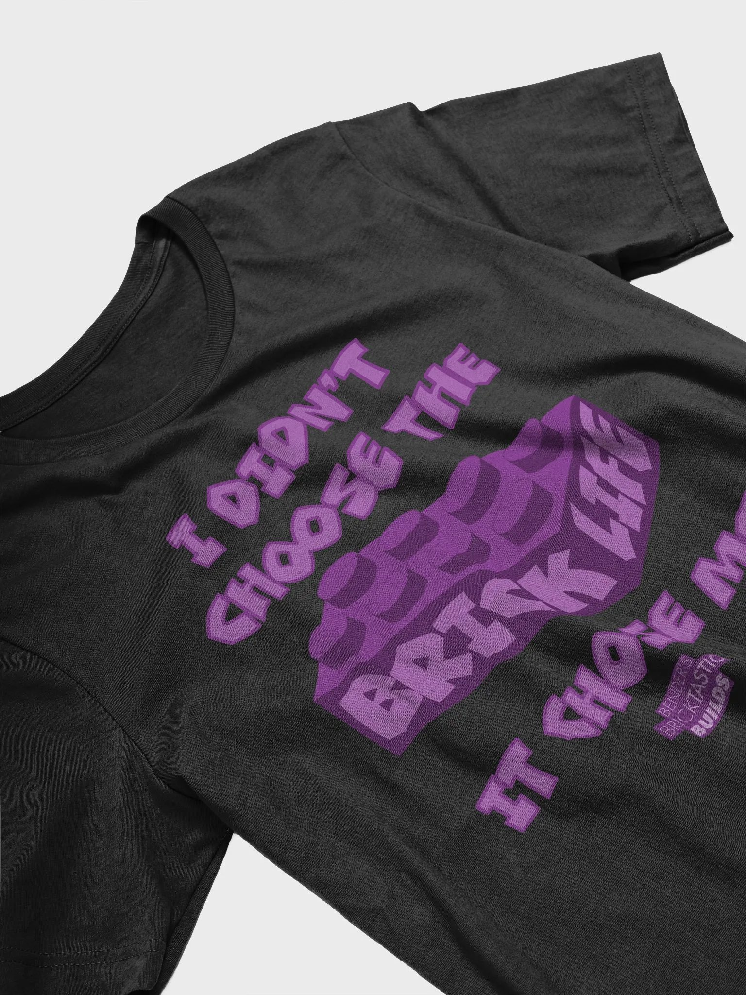 Brick Life Tee - Purple product image (3)