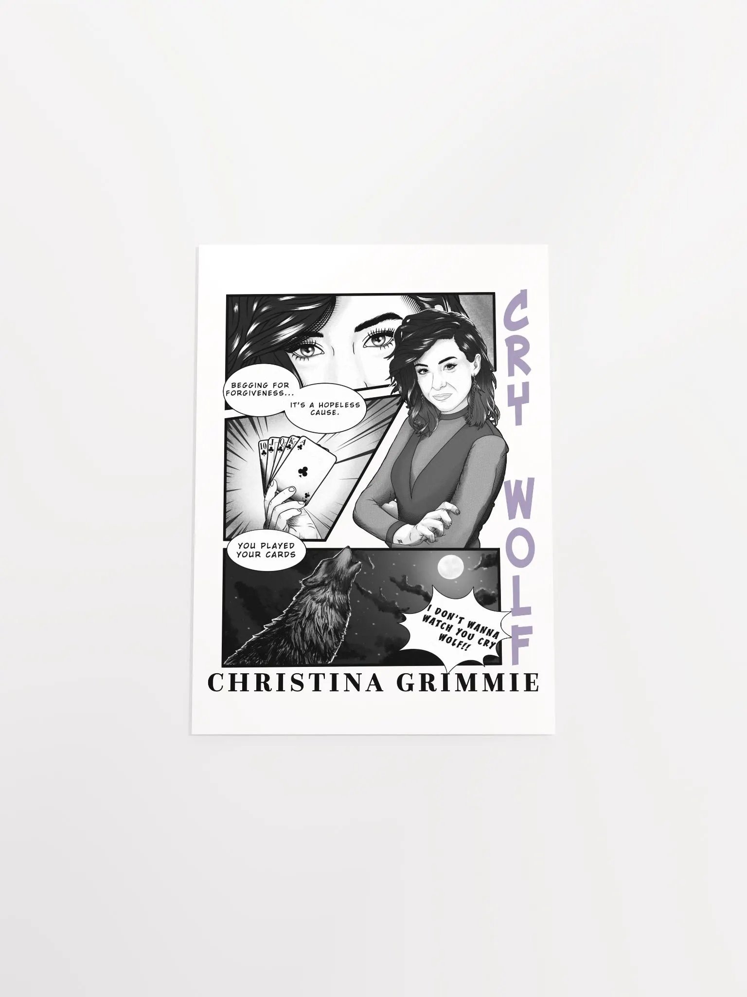 Cry Wolf Comic Poster product image (4)
