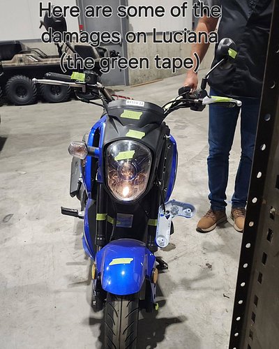 To the lady that doesn't know how to use her turn signal, thanks for the future upgrade!! #accident #motorcycle #bikerlife #fyp
