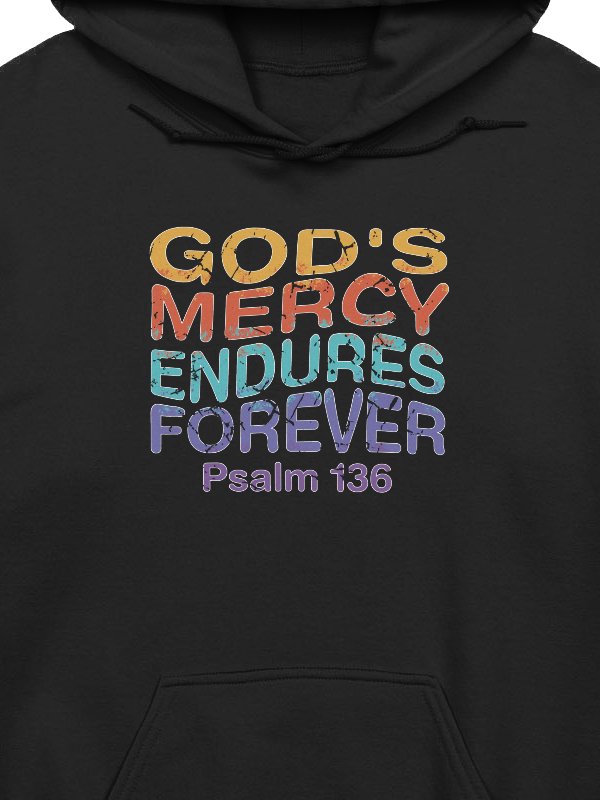 God's Mercy Endures Forever Hoodie product image (6)