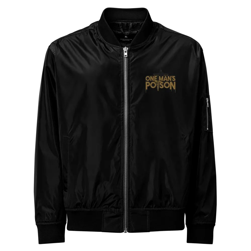 One Man's Poison "Poisoned Elegance" Recycled Bomber product image (1)