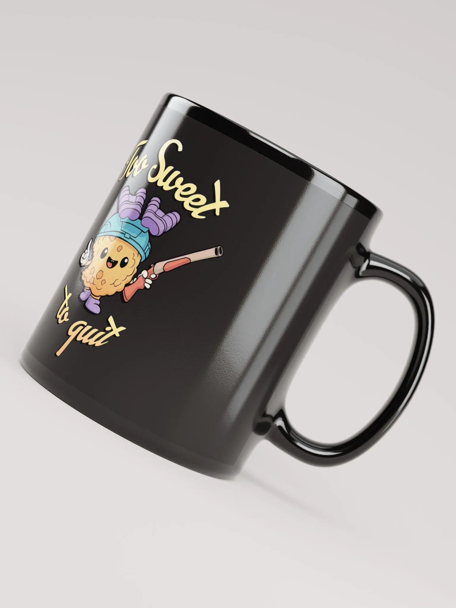 Butterscotch Commando – Glossy Mug product image (7)