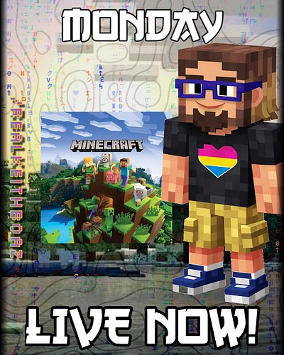 Streaming Minecraft today — Creative mode activated, Nexus Realm construction continues.
Pull up and help shape the world wit...