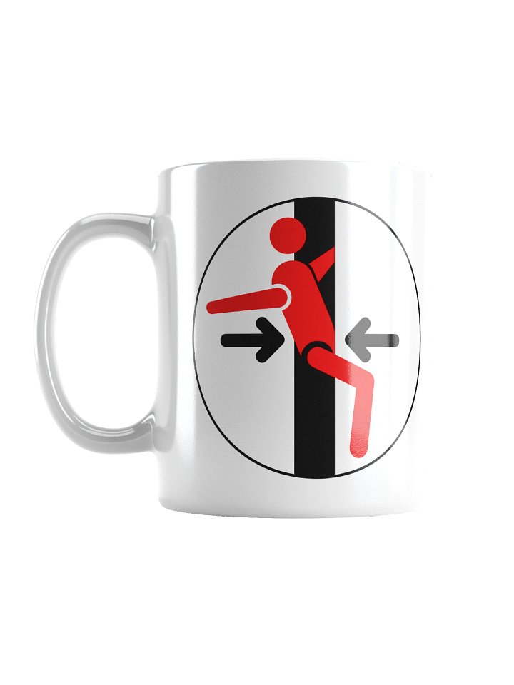 Mind The Doors! Italian Railway Sign Mug product image (3)