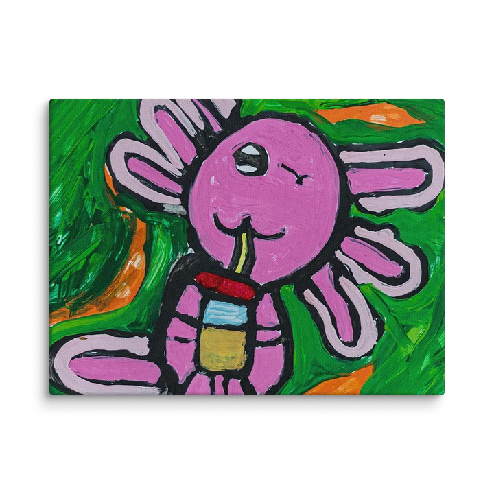 Boba The Axolotl Canvas product image (1)