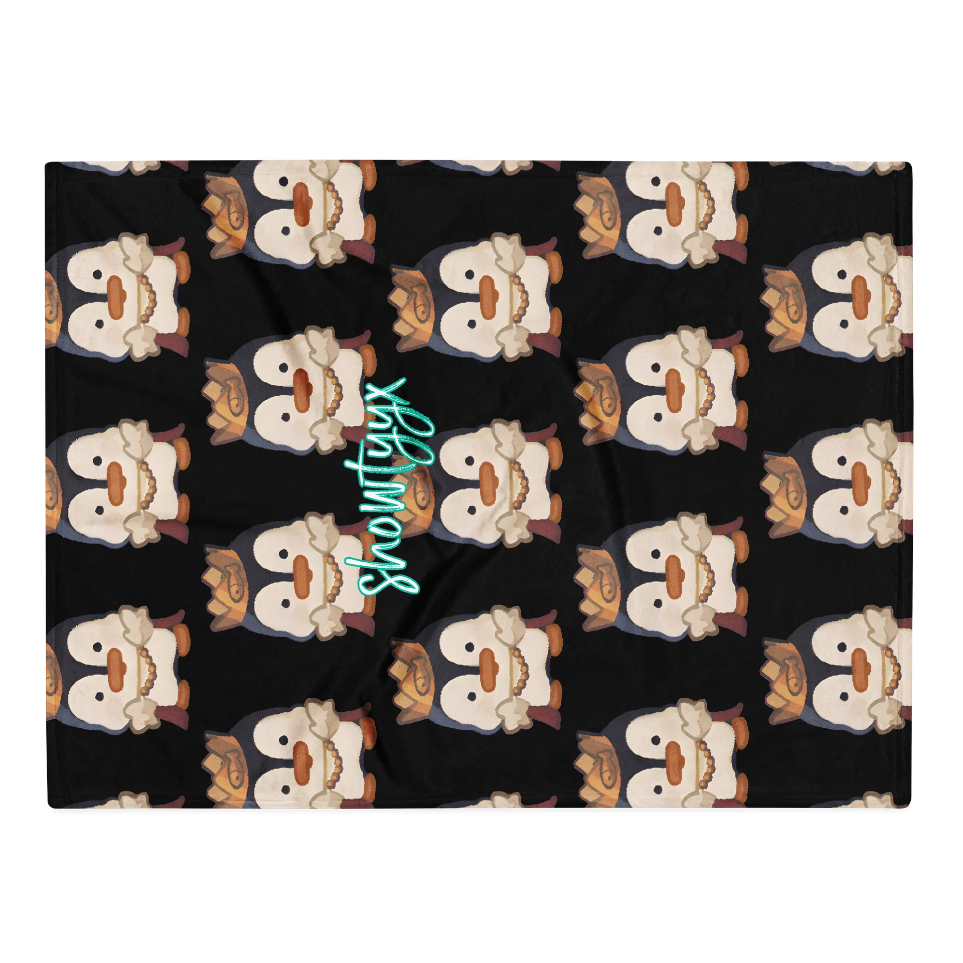 Black Queen Throw Blanket product image (1)