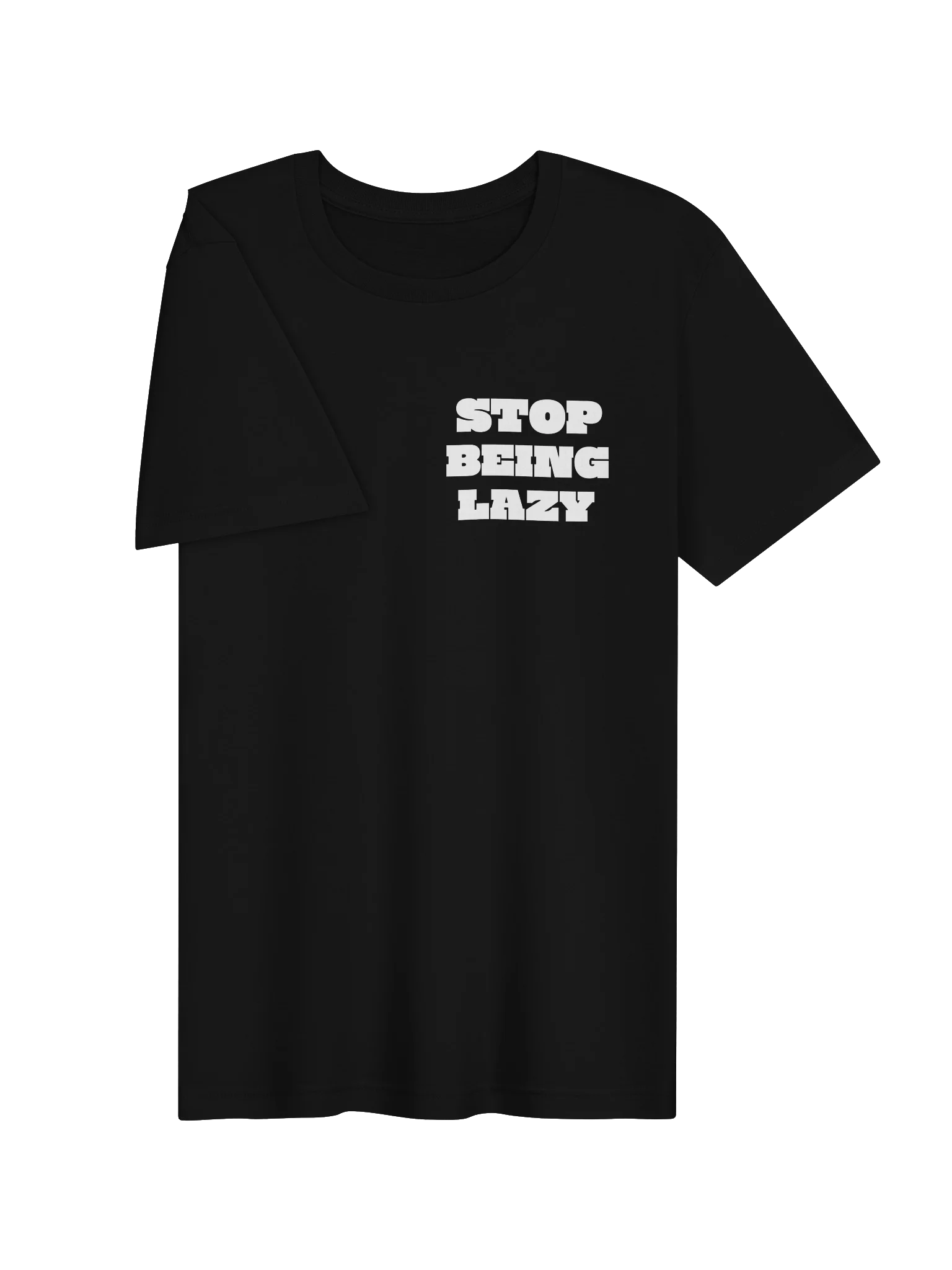 Stop Being Lazy — Classic Logo Tee product image (3)