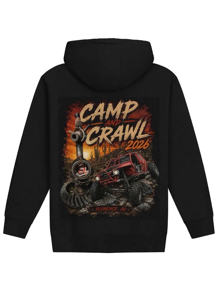 Camp n Crawl 2026 “Q” Hoodie product image (1)