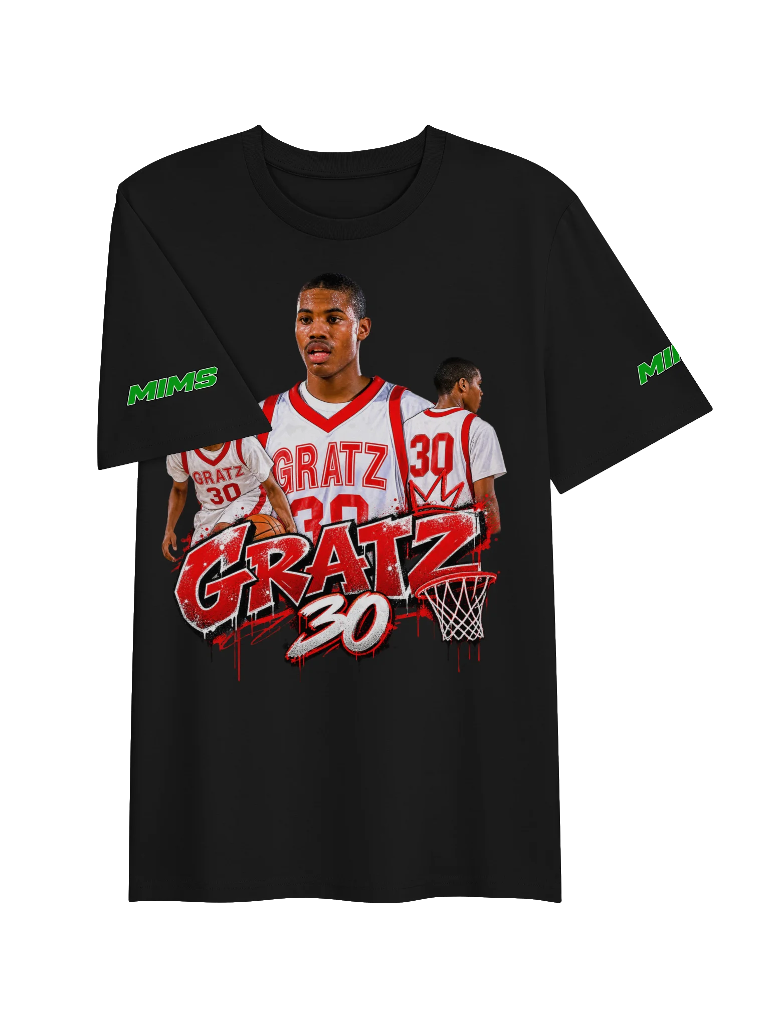 GRATZ 30 Basketball Graffiti Tee product image (5)