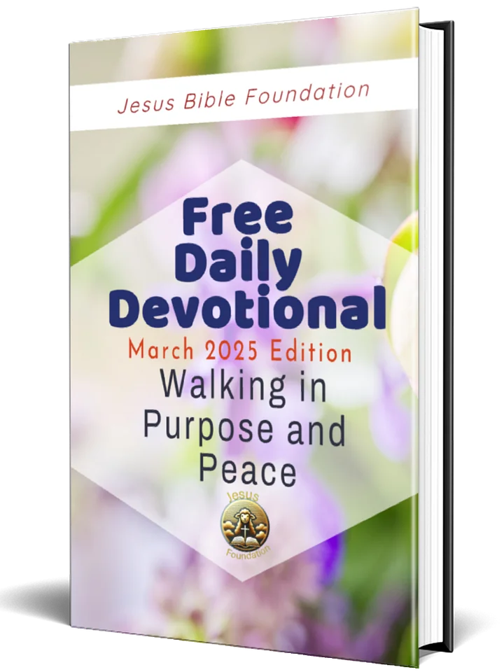 Free Daily Devotional March 2025 Edition: Walking in Purpose and Peace product image (1)