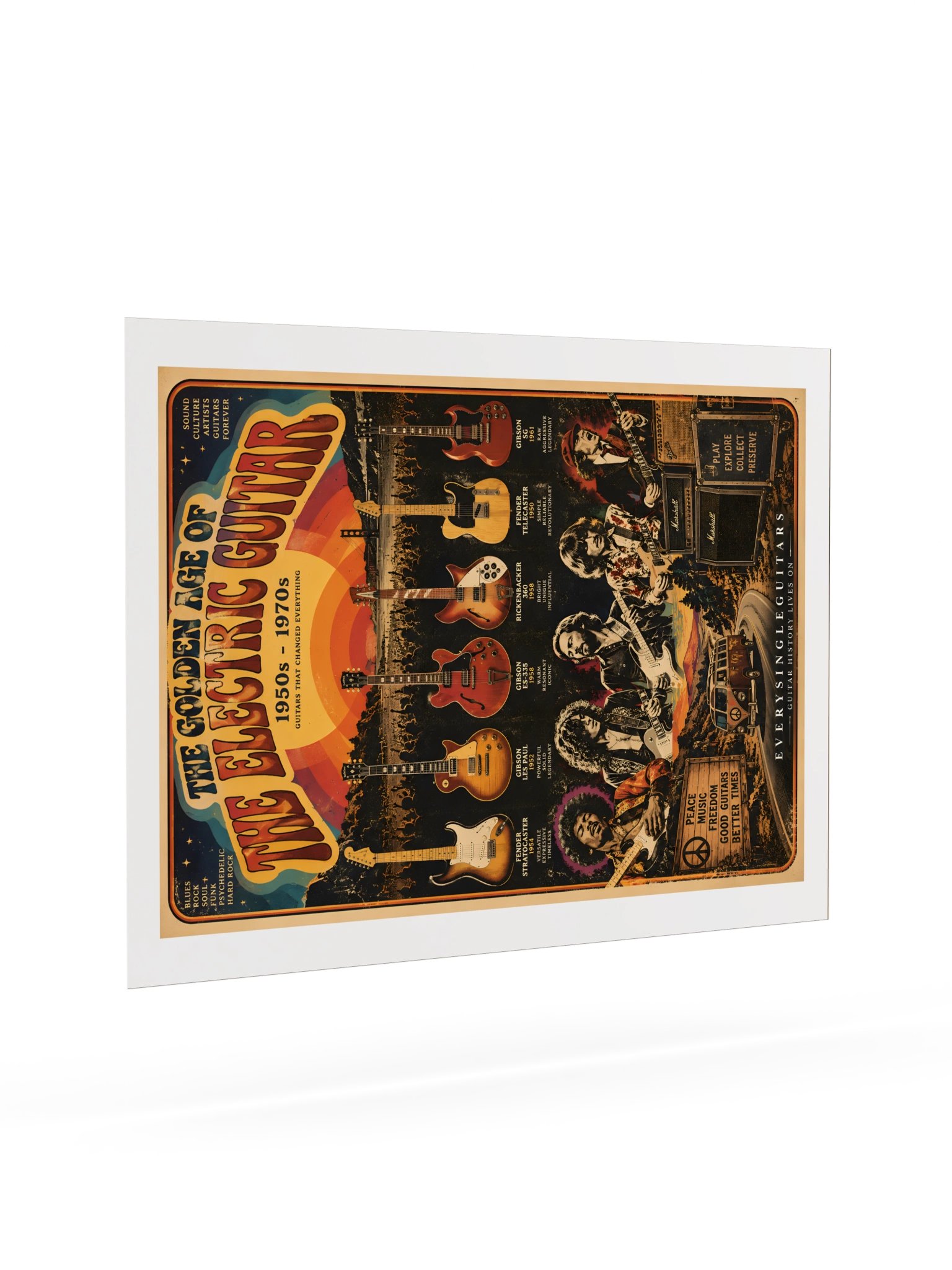 The GOLDEN YEARS | A Tribute to Rock’s Greatest Era 🎸 product image (7)